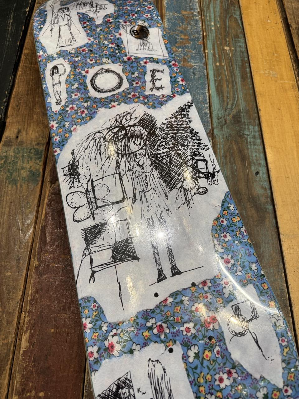 There Skateboards POE FLOWERZ 8.1" Deck