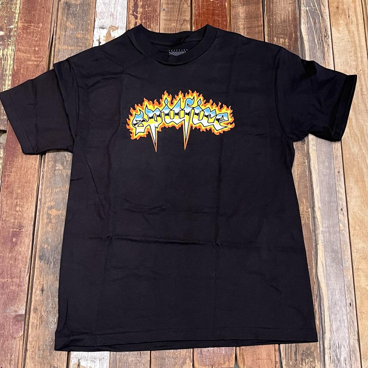 Spitfire Chrome Venom Tee Black