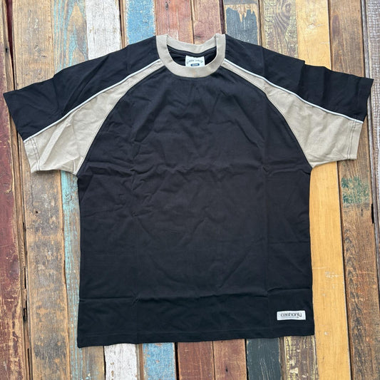 Cash Only Track Panel Tee