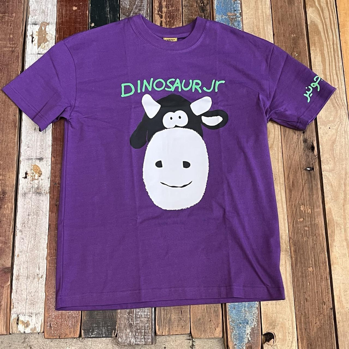 Carpet Company X Dinosaur Jr Cow Tee (Purple)
