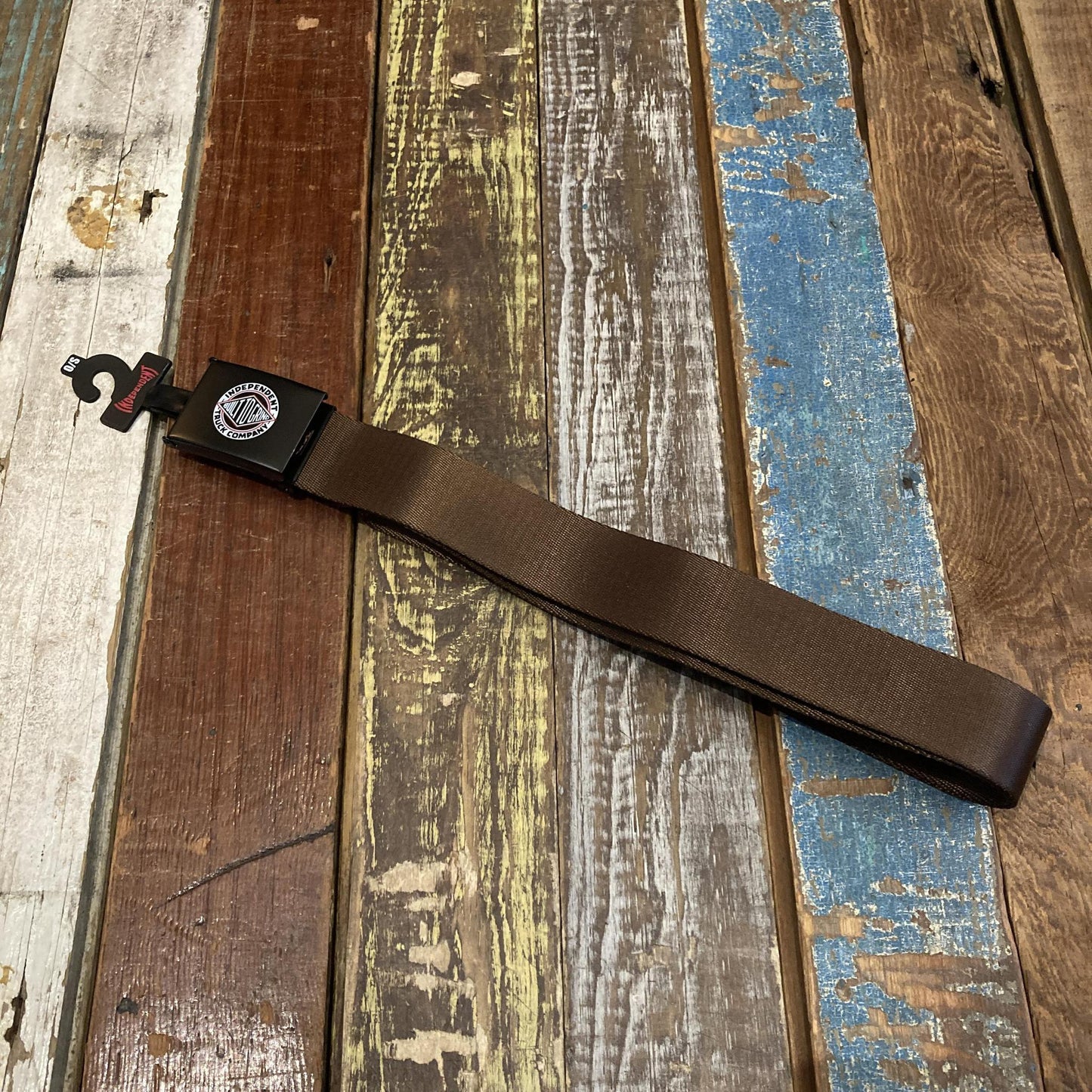 Independent Trucks Web Belt Brown