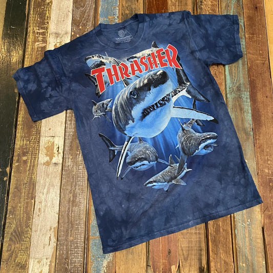Thrasher Shark T-Shirt (Blue)