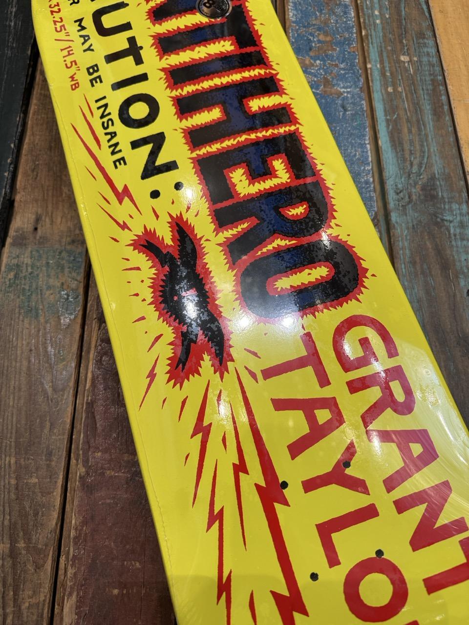 Anti-Hero GRANT Taylor CAUTION 8.38" Deck