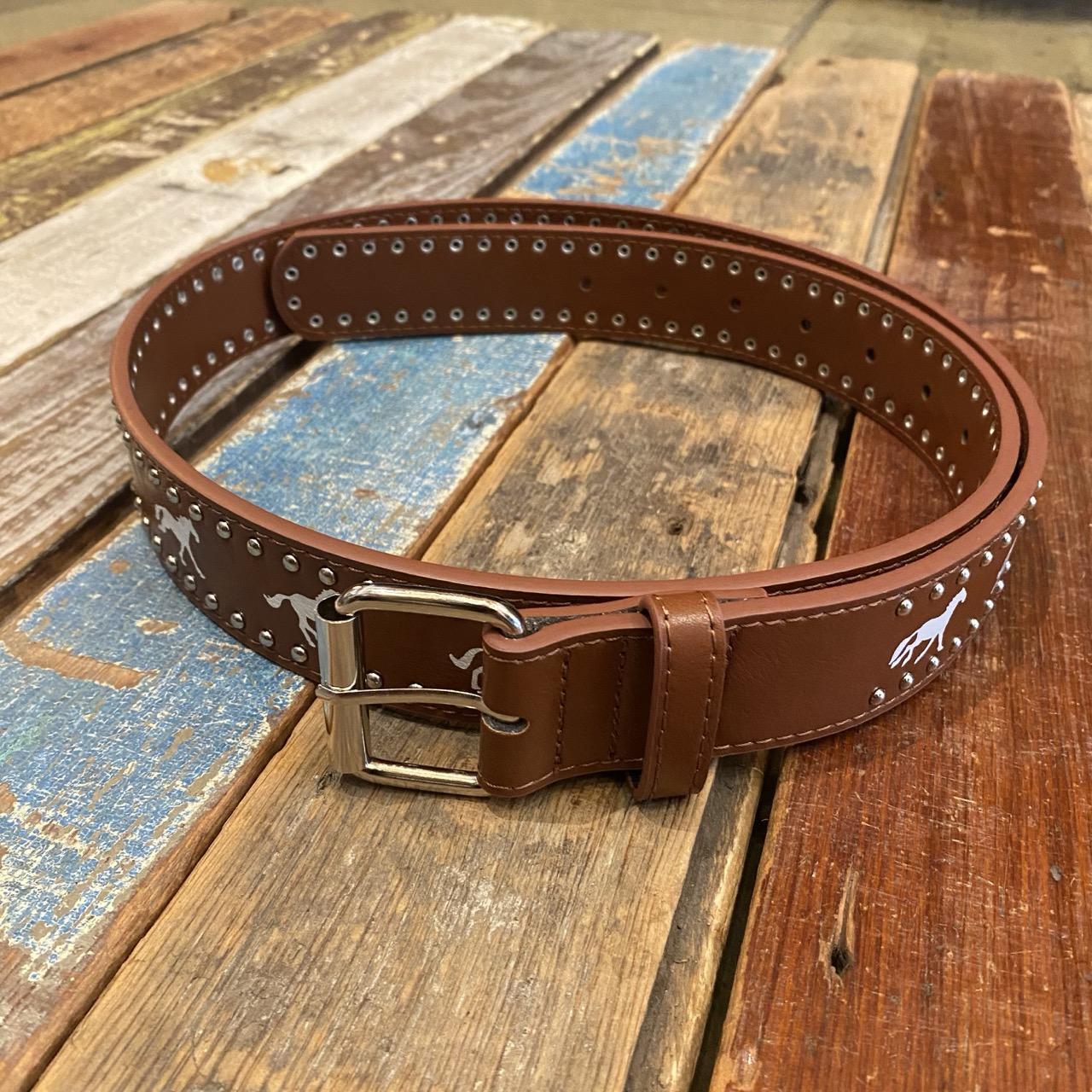 Loosey Brown Stallion Belt