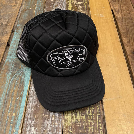 Skoom Logo Trucker (Black) - O/S