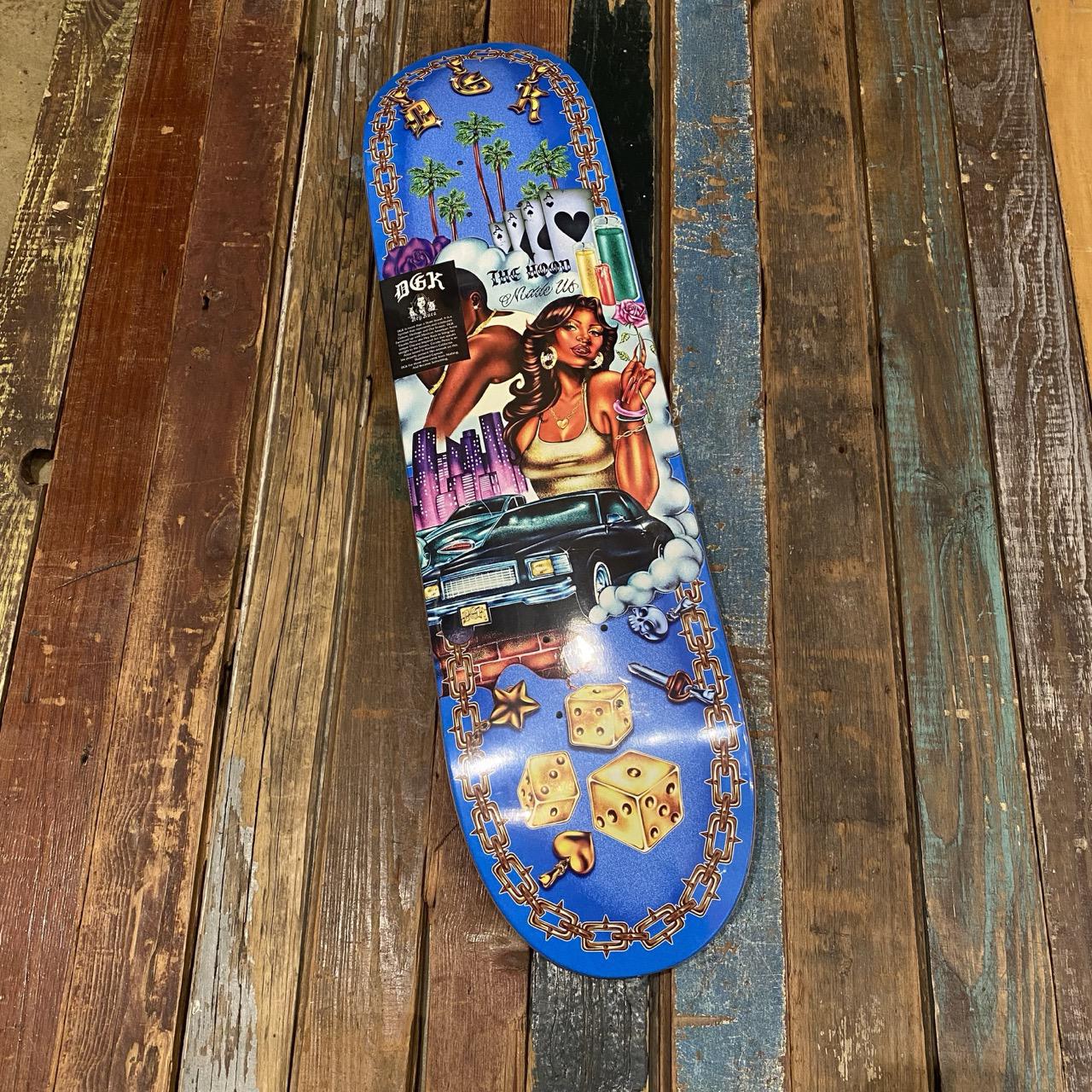 DGK x HEY RUCA The Hood Made Us Deck - 8.06"