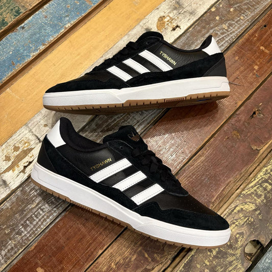 Adidas Tyshawn II (Black / White / Gum)