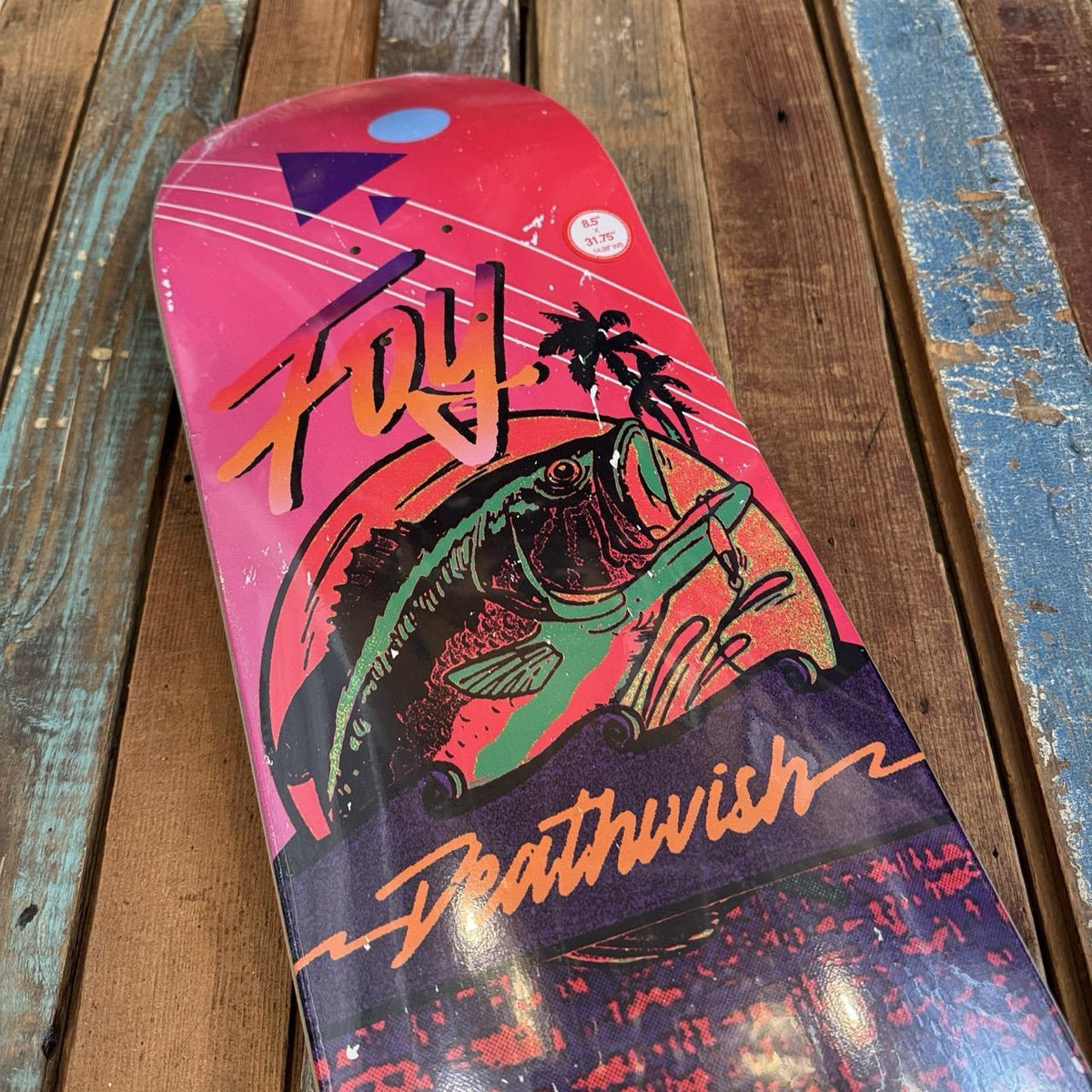 Deathwish Jamie Foy Pro Bass Deck 8.5"