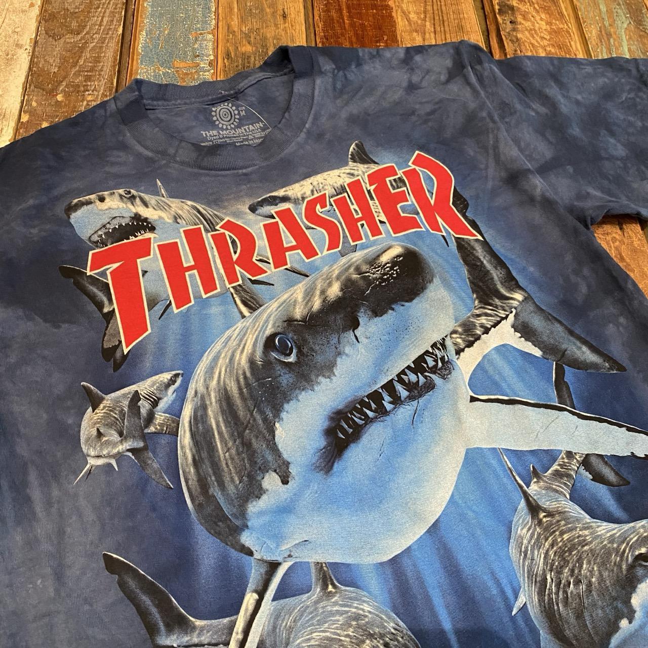 Thrasher Shark T-Shirt (Blue) – humidity