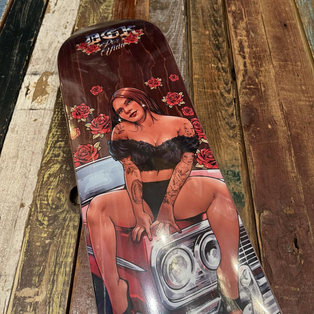DGK Around the Way Ortiz Deck Assorted - 8.1"