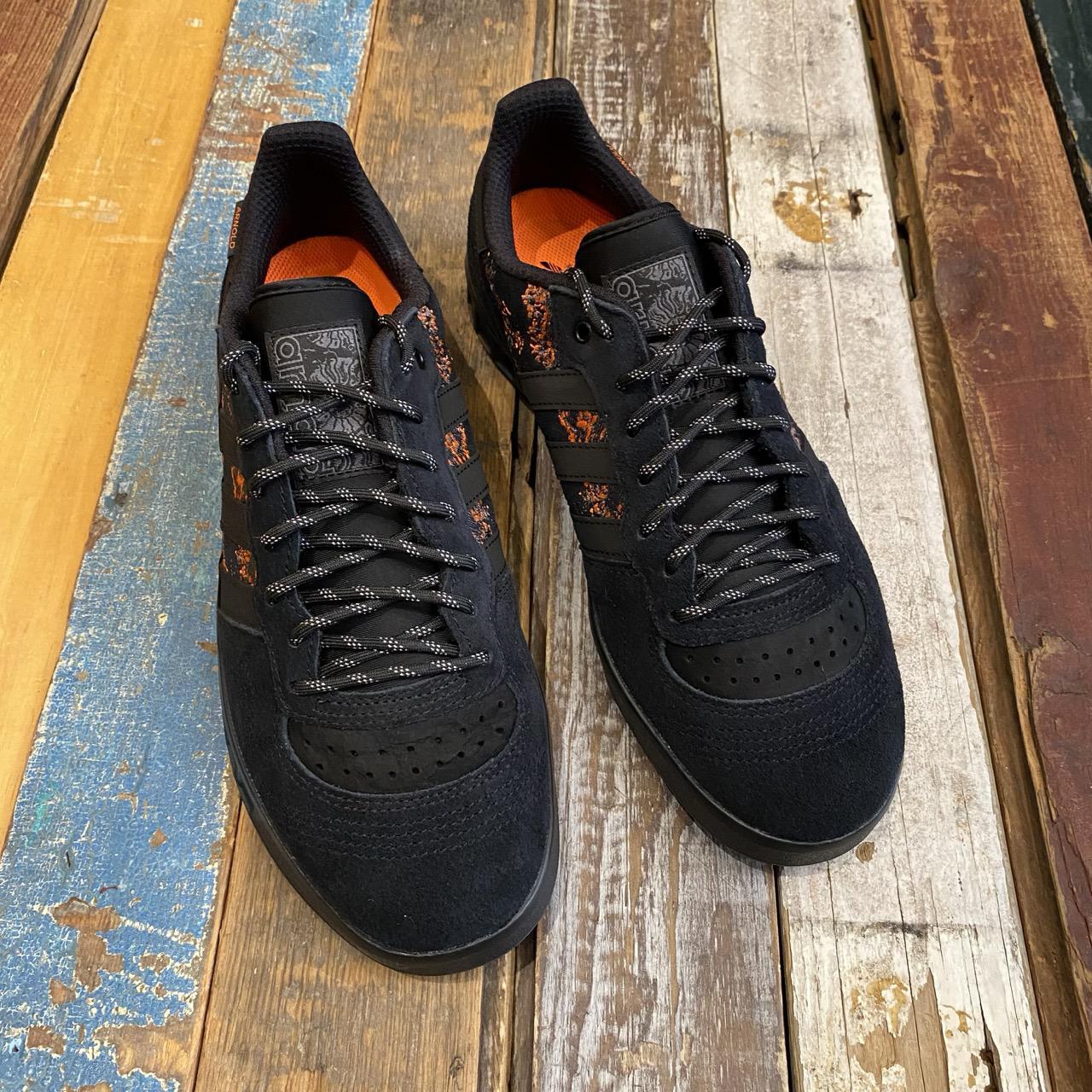 Mike Arnold × Adidas Handball Top "Core Black/Semi Impact Orange"