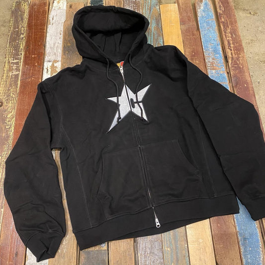 Carpet Company C - Star Hoodie -  Black