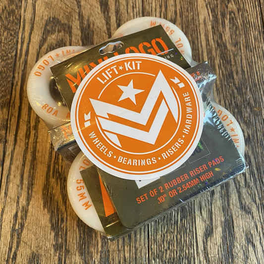 MINI LOGO 59MM X 80 Duro AWOL LIFT KIT (White)