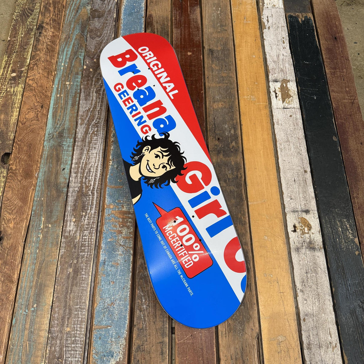 Brianna GEERING BUBBLE GUM 8.0" Deck