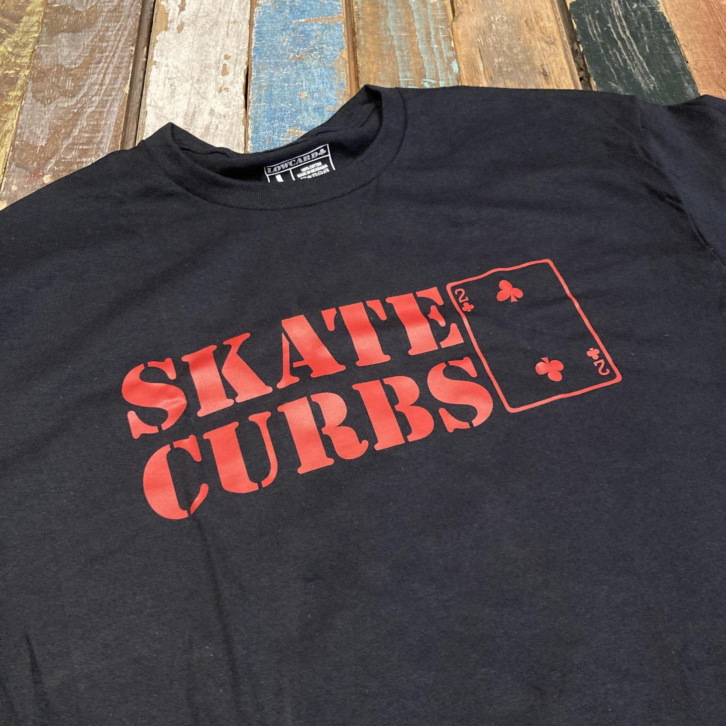 Lowcard "SKATE CURBS" Tee