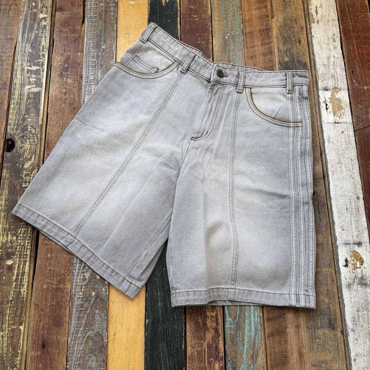 Adidas Tyshawn Denim Shorts (Grey)
