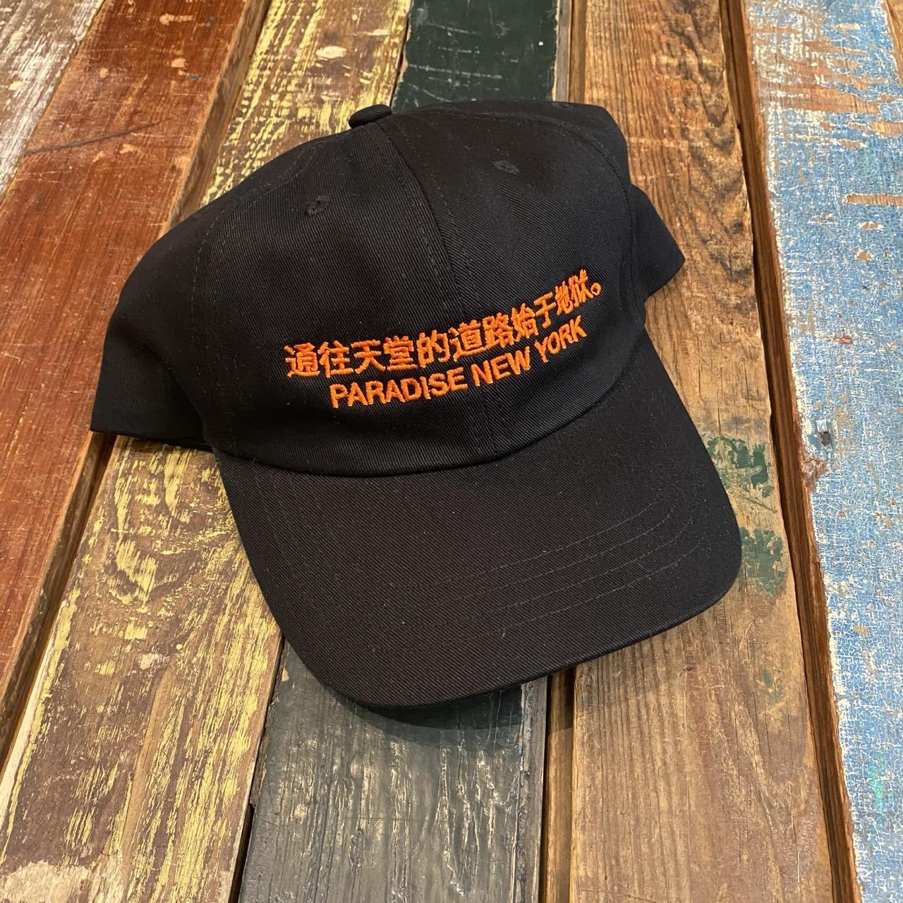 Paradise NYC - "THE PATH" Dad Hat (Black)
