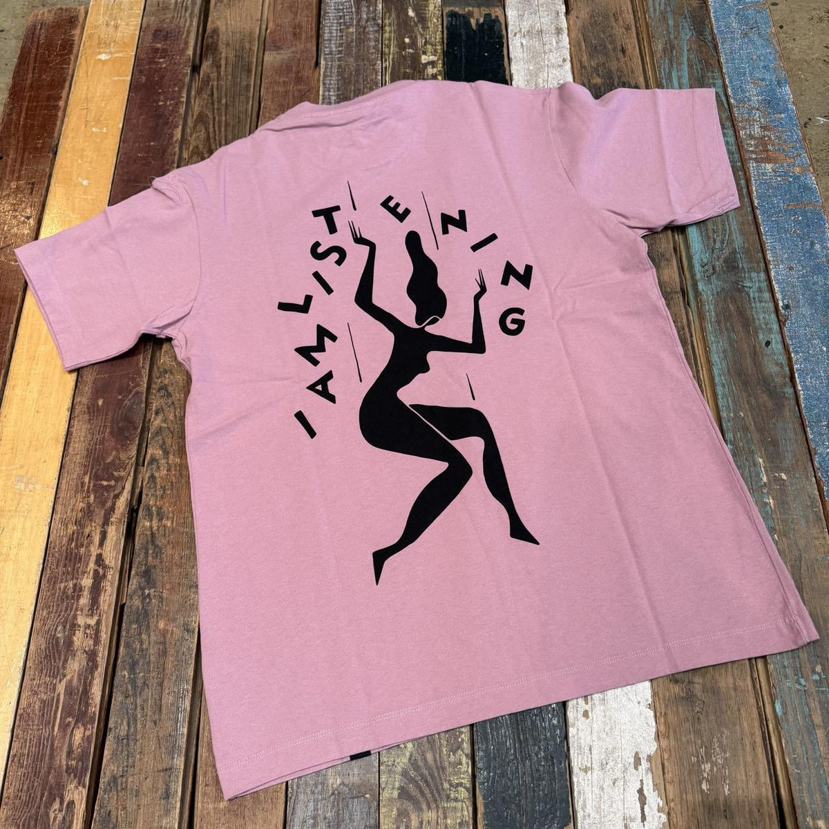 Parra - "Not Listening" T-Shirt (Pink)