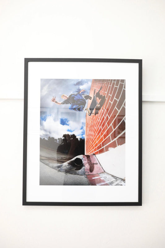 Andrew Reynolds Kickflip Wallride Photo Print By Jake Darwen