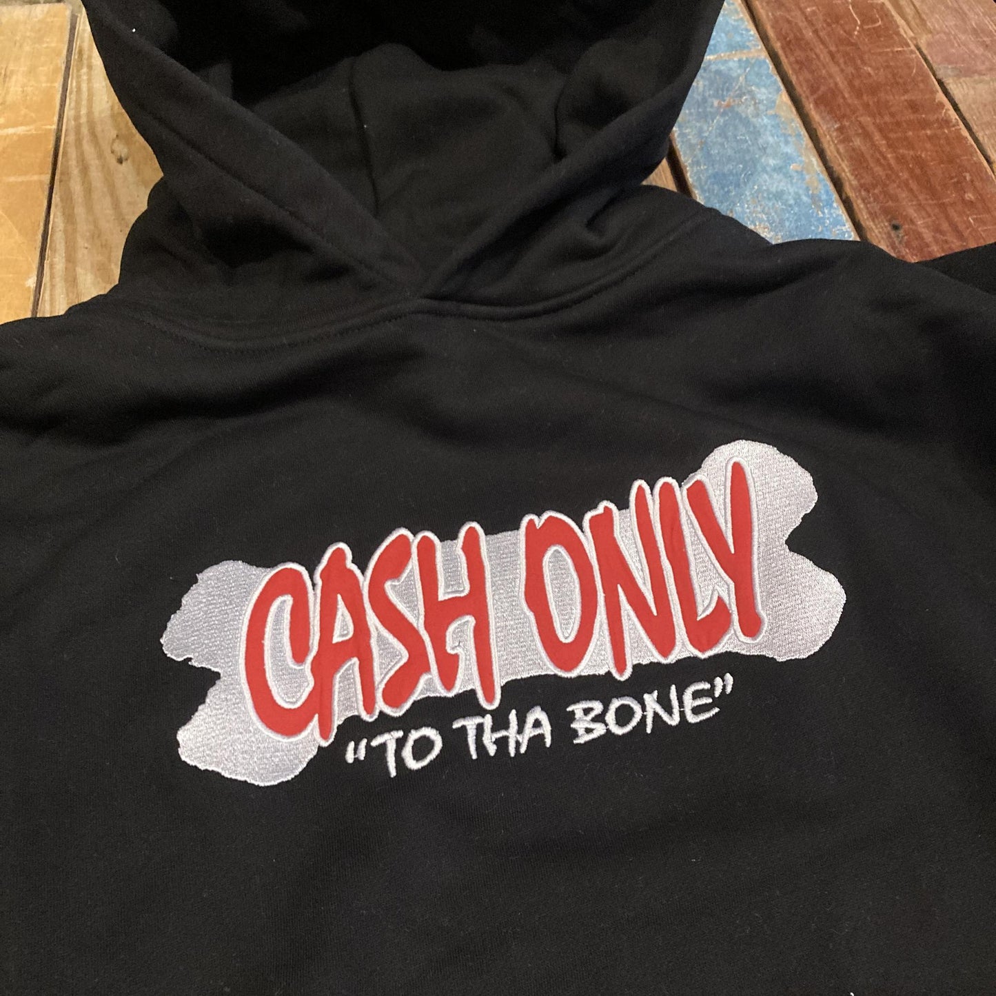 To Tha Bone Pullover Hood