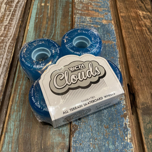 Ricta Clouds Trans Blue 78a Wheels 56mm