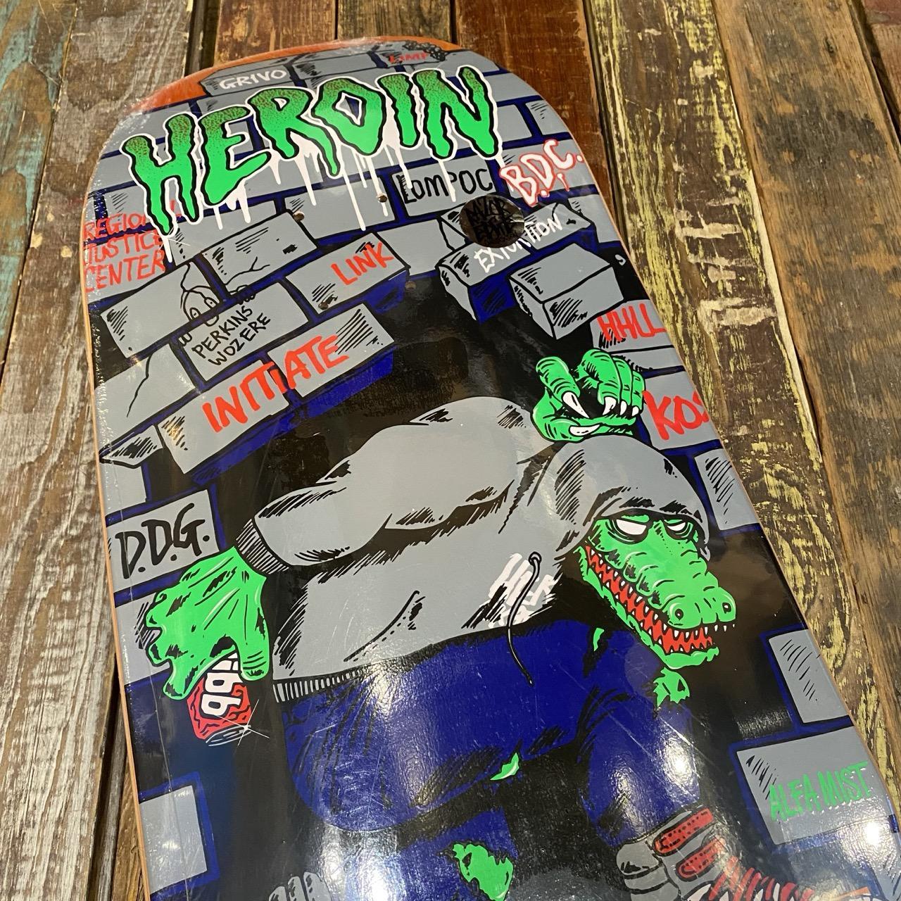 Heroin Skateboards Swampy Stomp Deck 10.5"