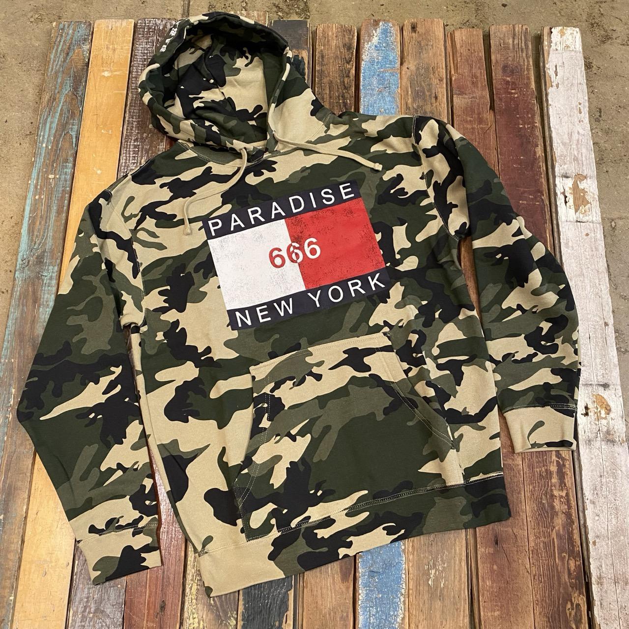Paradise NYC - "HELLFIGER HOOD" - Camoflauge