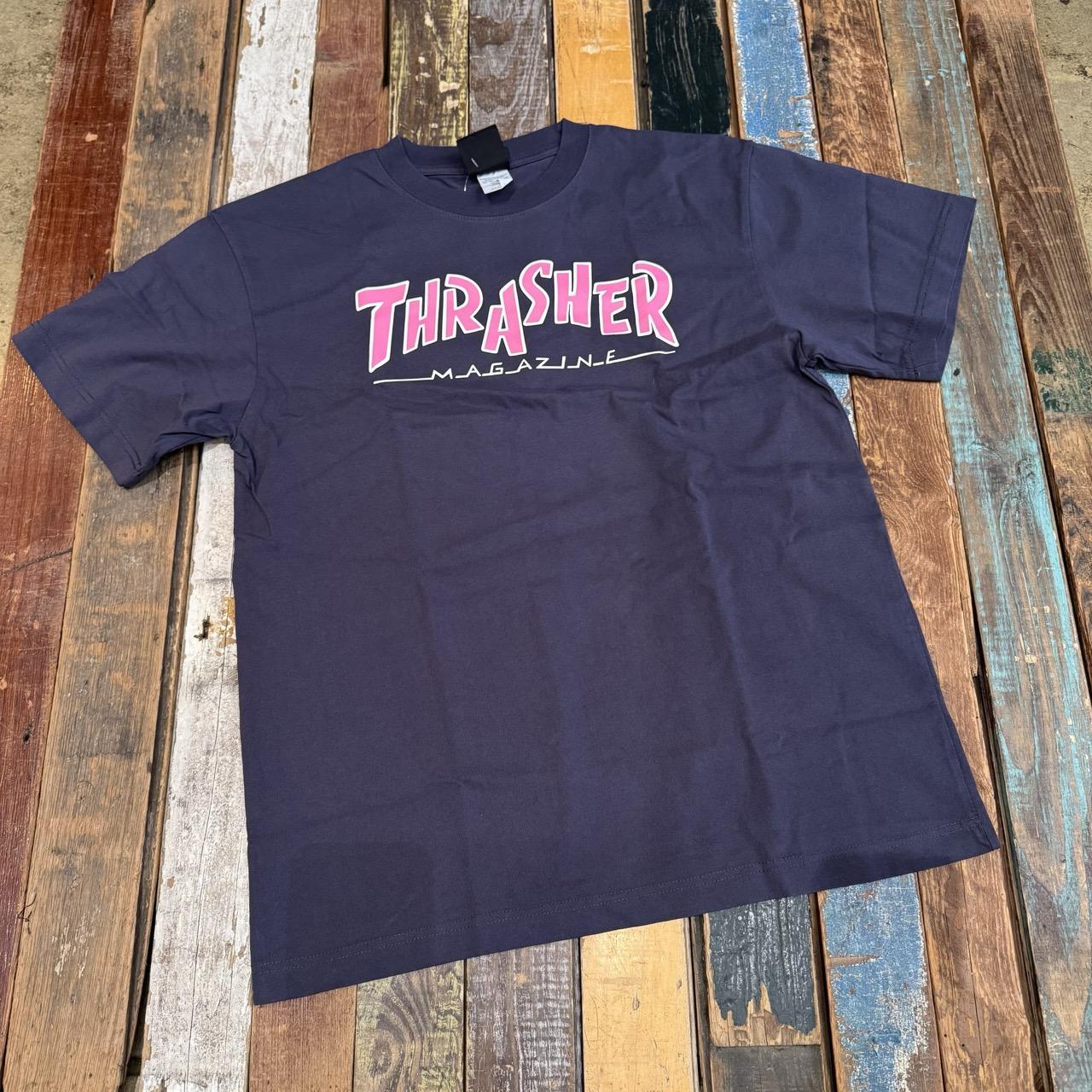 Thrasher Parra Mag Boxy T-Shirt - (Navy)