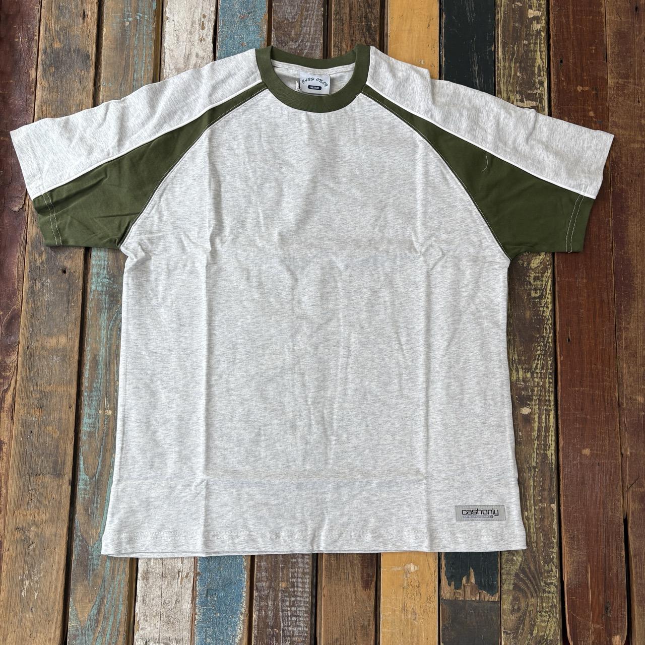 Cash Only Track Panel Tee