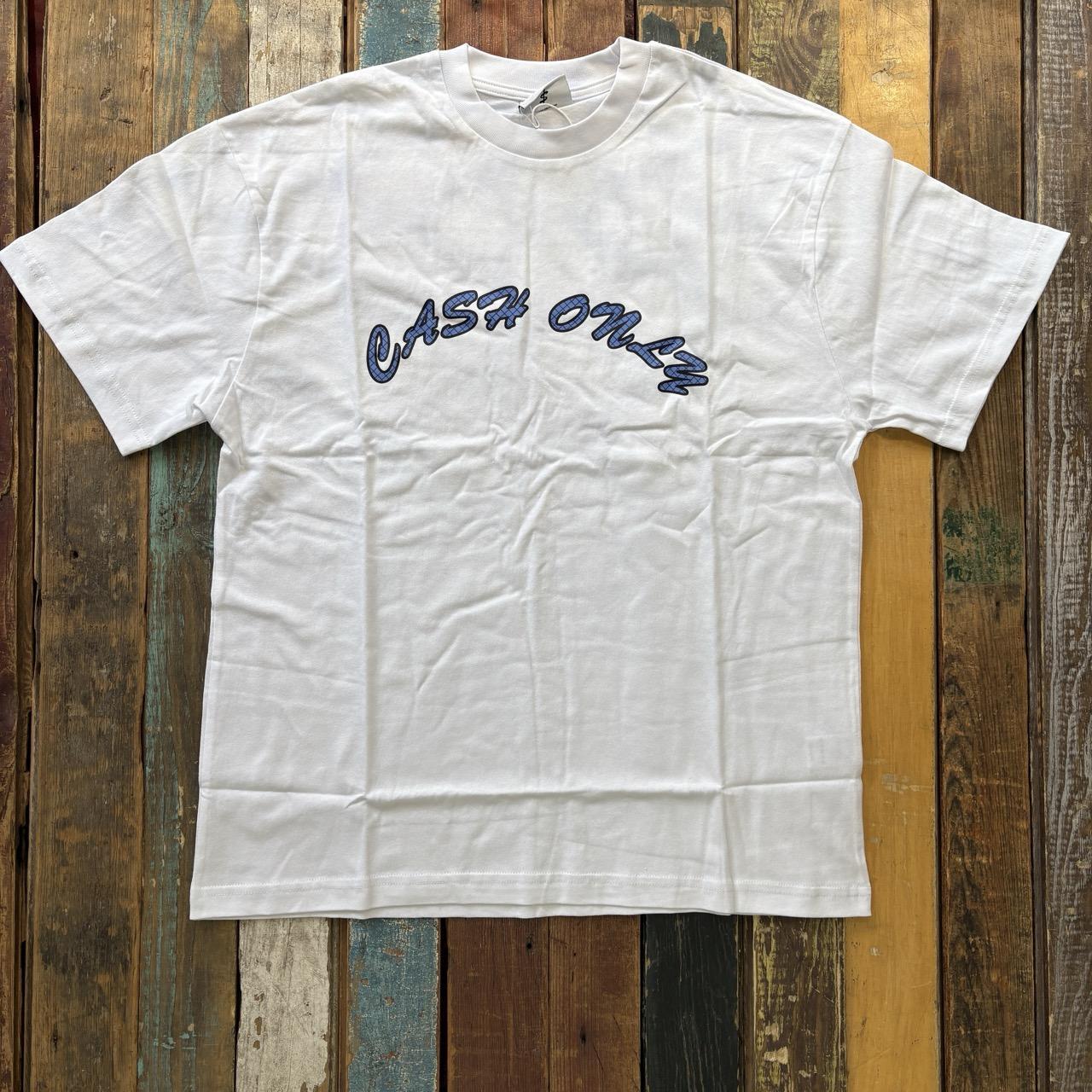 Cash Only Grid Logo Tee