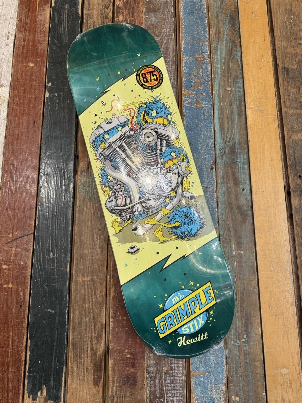 Anti-Hero Skateboards HEWITT GRIMPL REVS 8.75" Deck