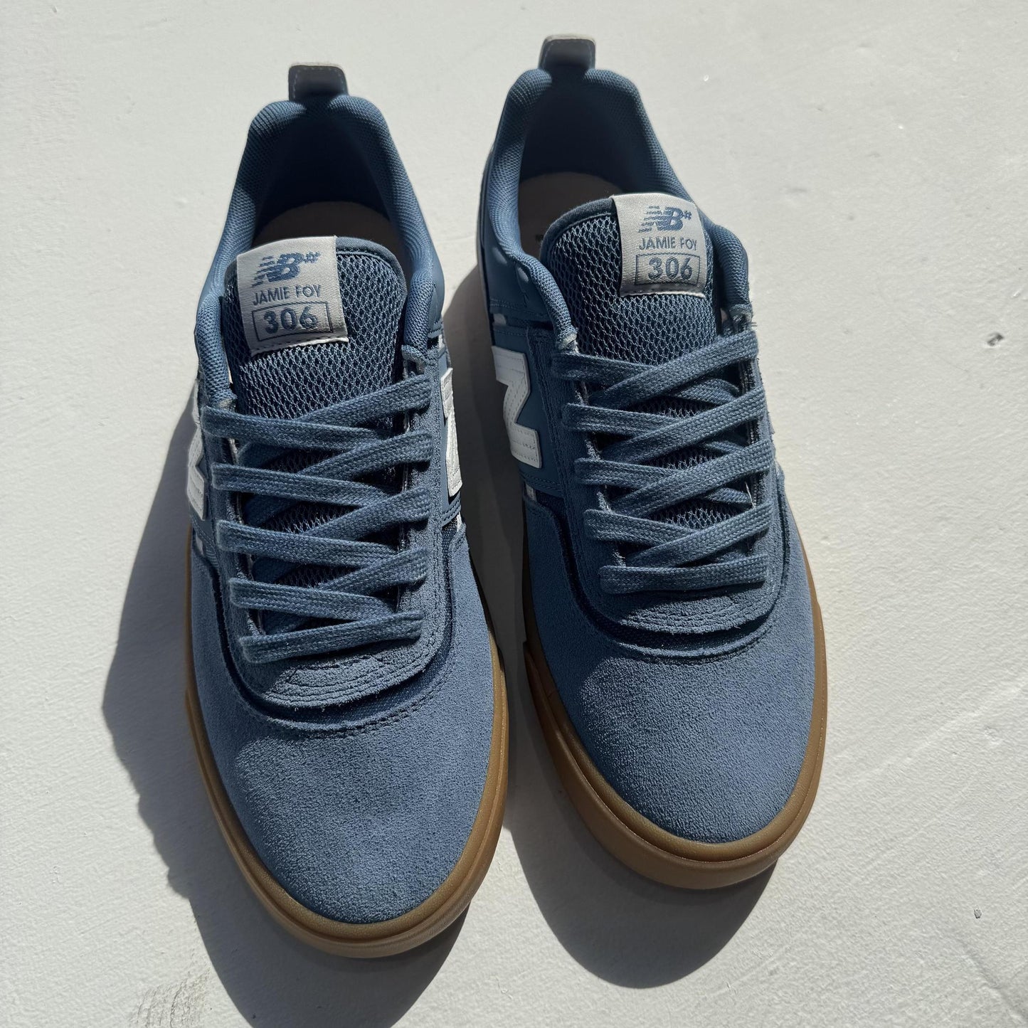 NB Numeric Jamie Foy 306 (Heron Blue/White)