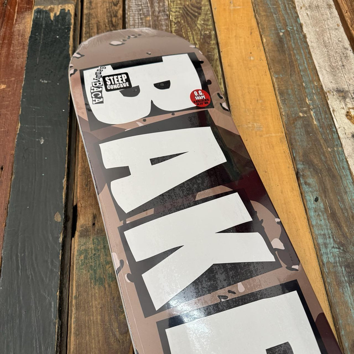 Baker Sammy Baca Brand Logo Desert Storm Deck 8.4"