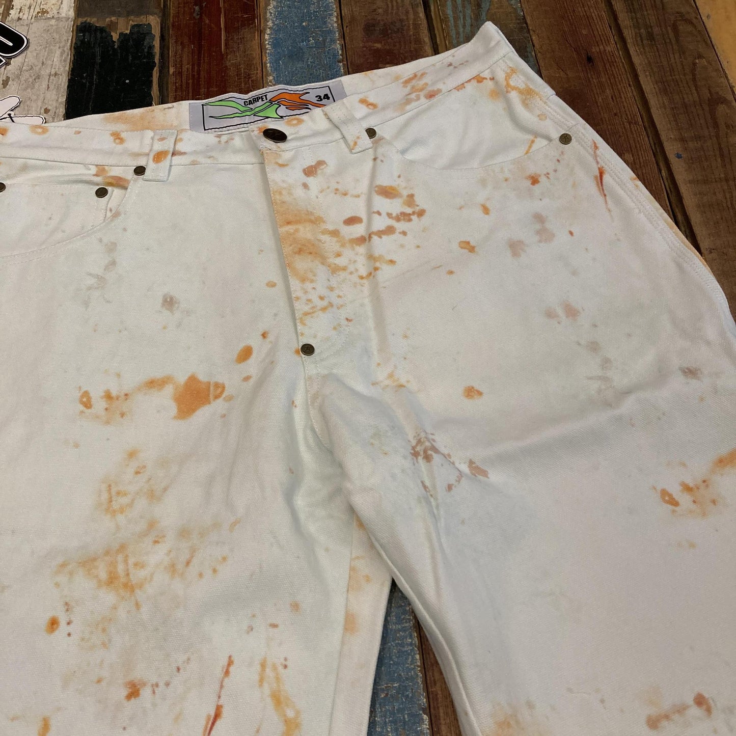 Carpet Company RUST WORK PANTS