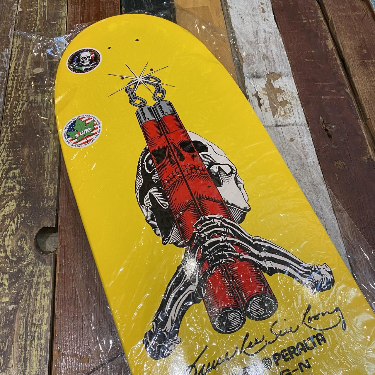 Powell Peralta SKULL & NUNCHUCKS BRUCE LEE COLLAB 10" Deck