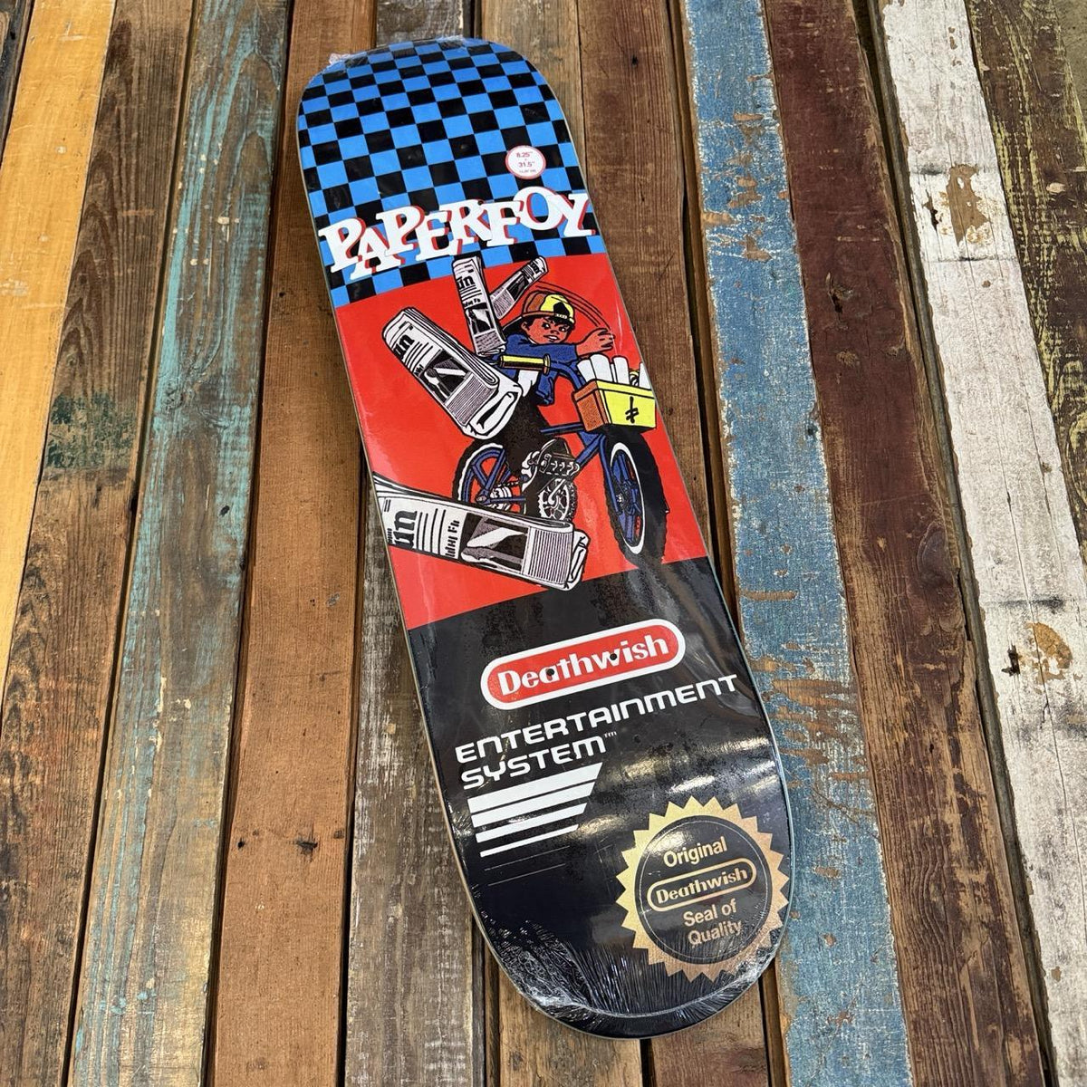 Deathwish Jamie Foy Paper Foy Deck 8.25"