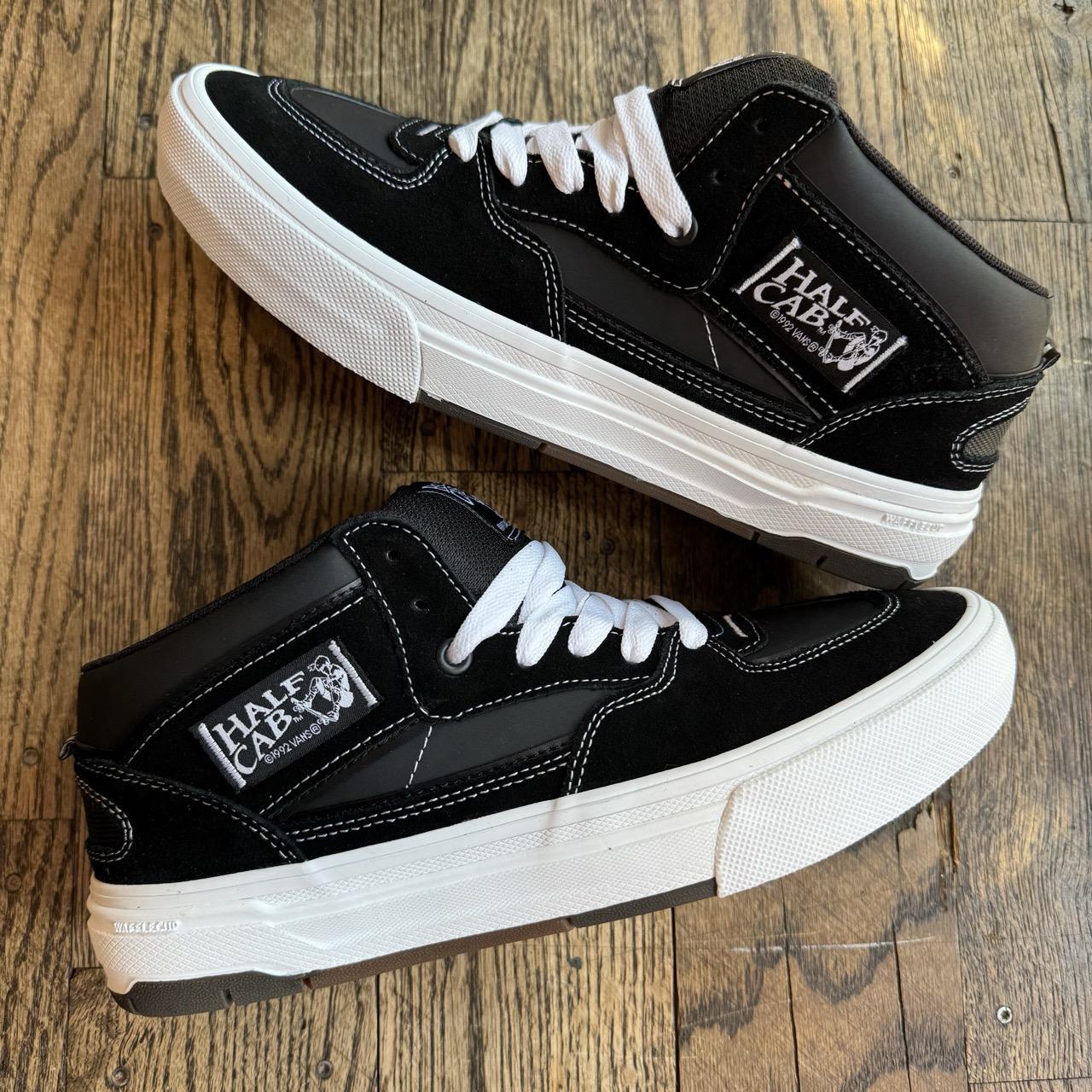 Vans Half Cab Wafflecup (BLACK/WHITE)