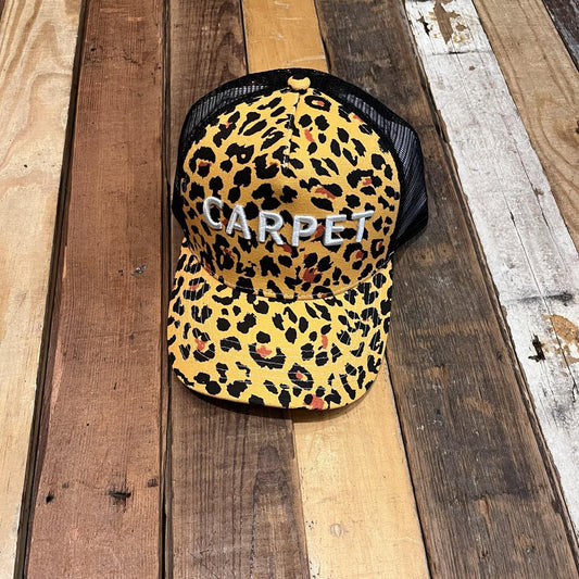 Carpet Company CHEETAH TRUCKER HAT