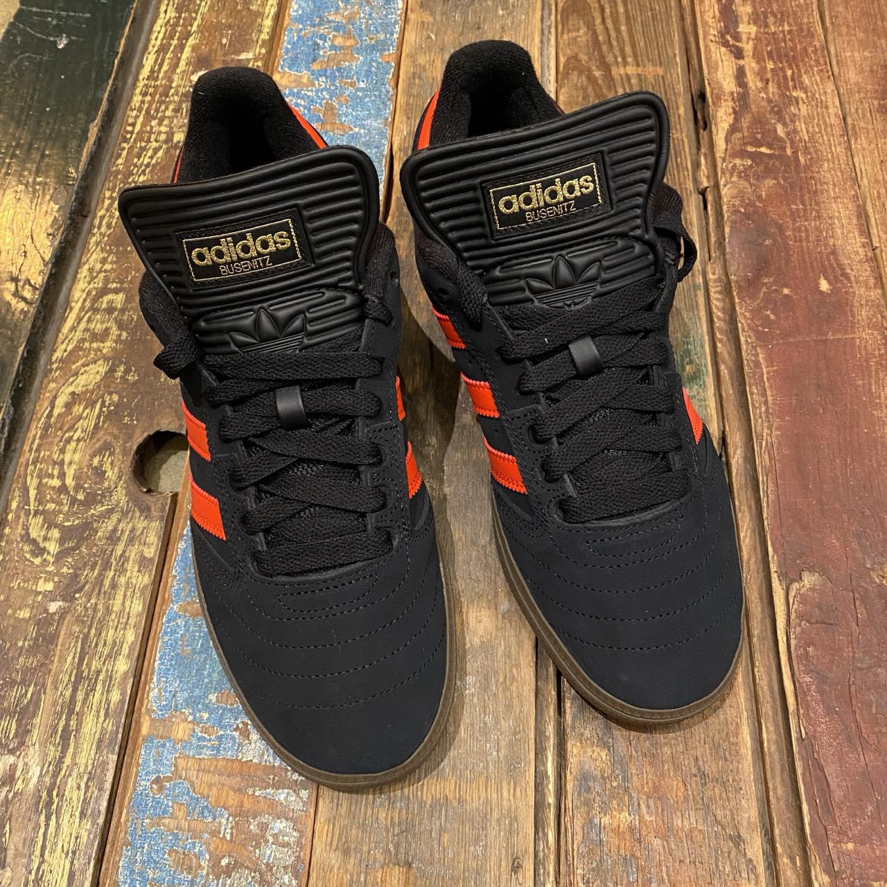 Adidas Busenitz "Core Black & Bold Orange" | JH8134