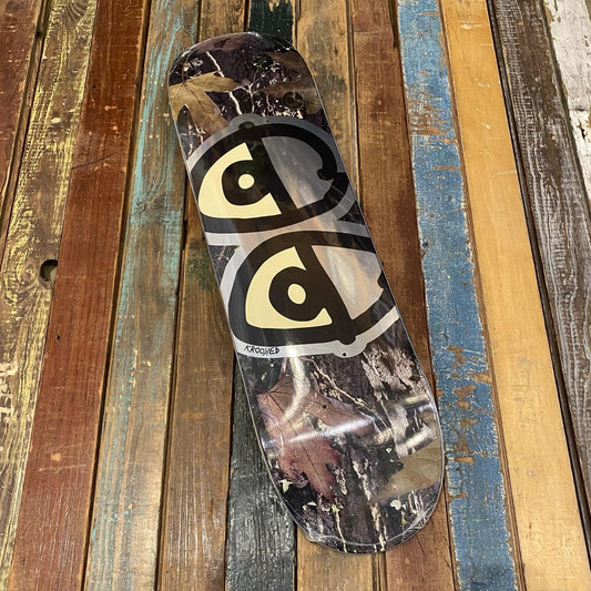 Krooked Eyes Camo Foil 8.5" Deck