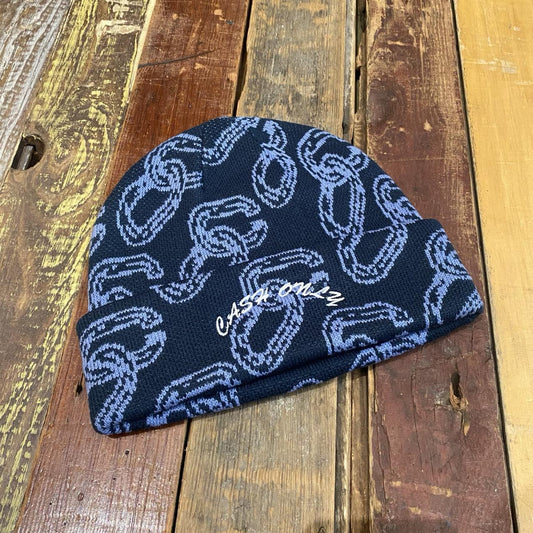 Cash Only Chain Beanie