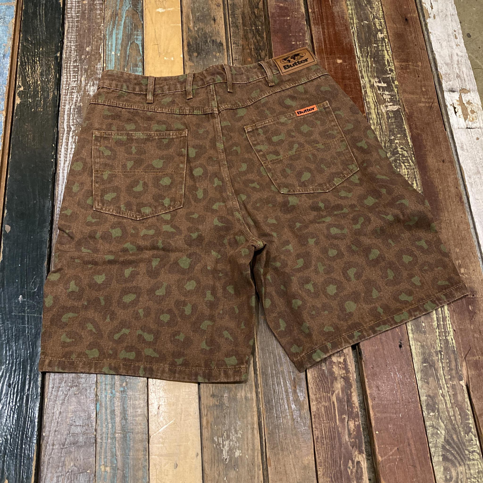 Leopard Denim Shorts – humidity