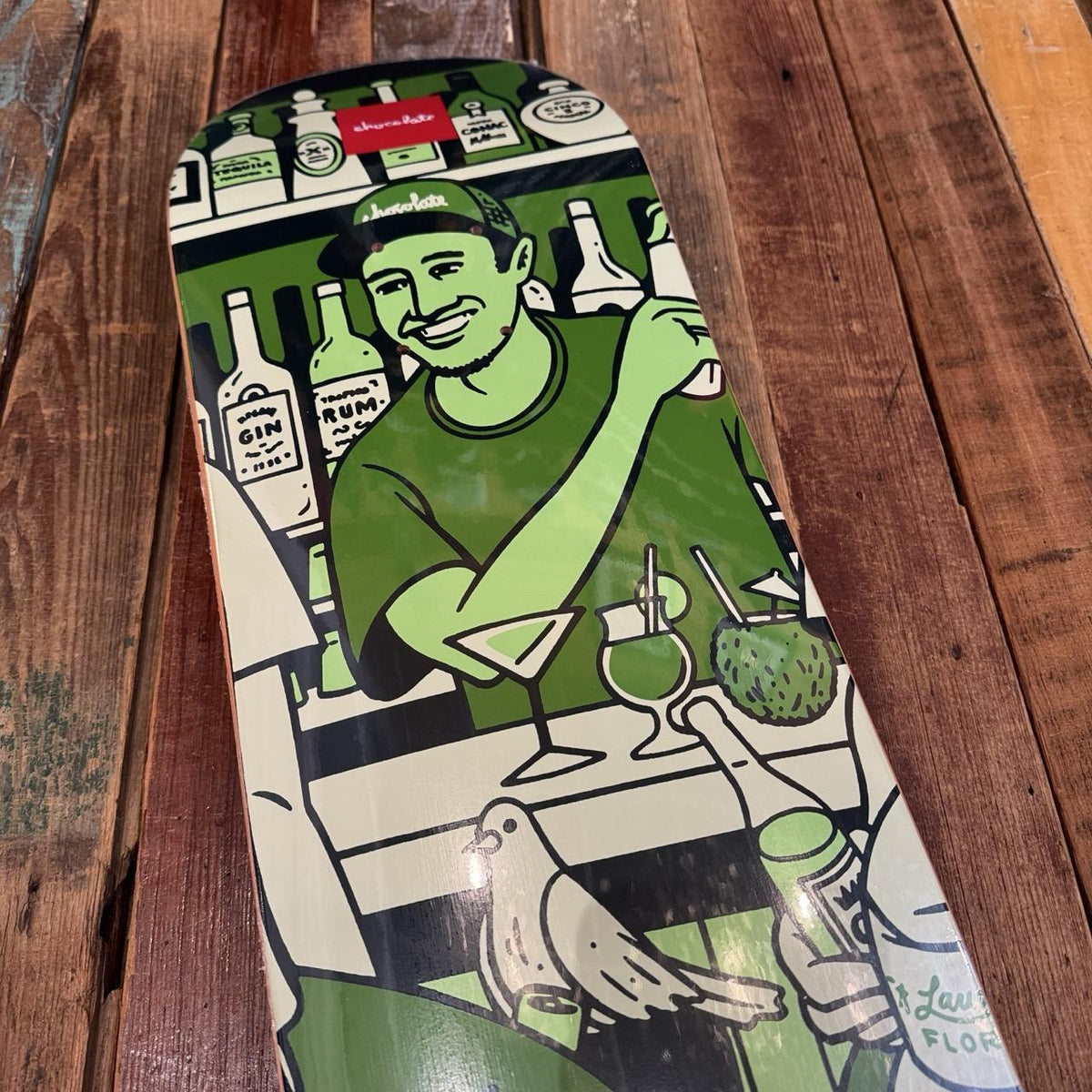 Chocolate ALVAREZ BAR SERIES III 8.25" Deck