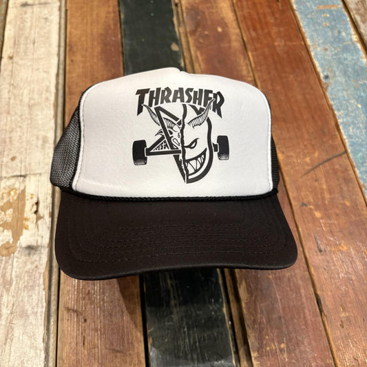 THRASHER X SPITFIRE - THRASH & BURN TRUCKER HAT