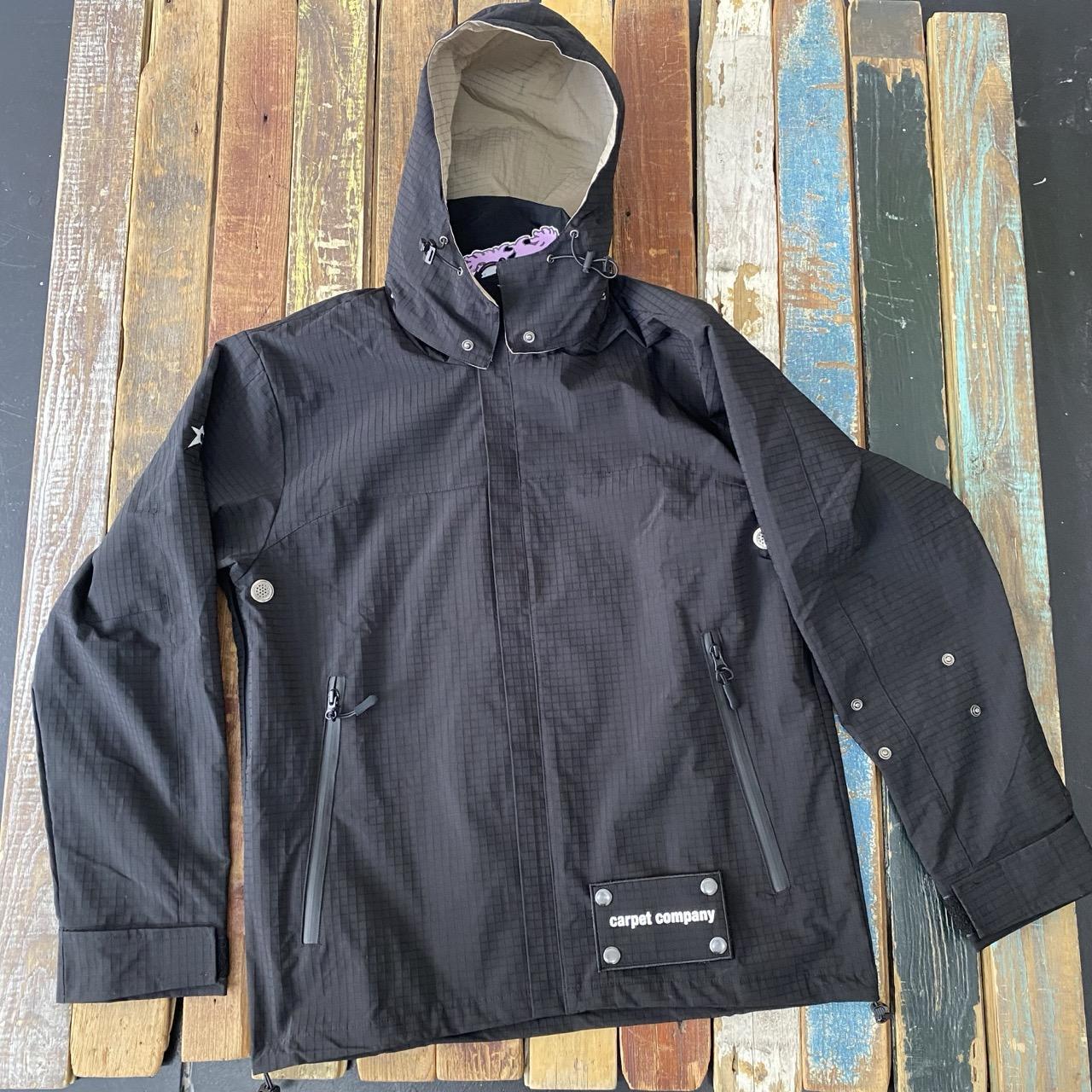 Carpet Company Rain Jacket Reversible Hood