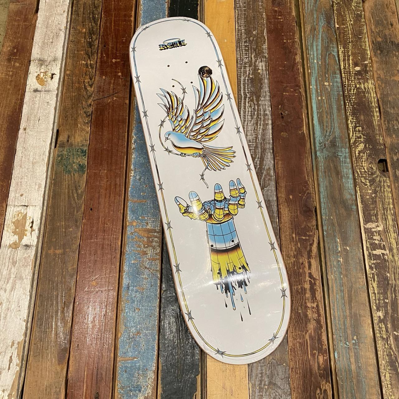 Real Skateboards SYNTHETIC PEACE Deck