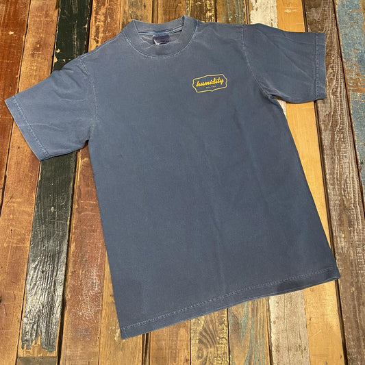 Washed Denim Badge Tee