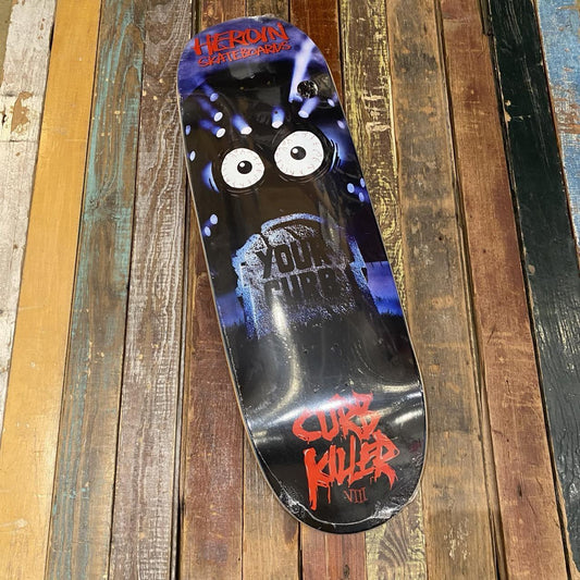 Heroin Skateboards Curb Killer 8 Deck 10.0"