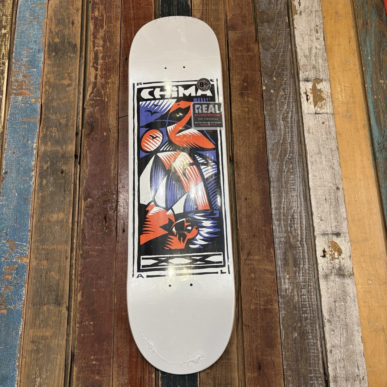 Real Skateboards CHIMA 20 YEARS 8.25" Deck
