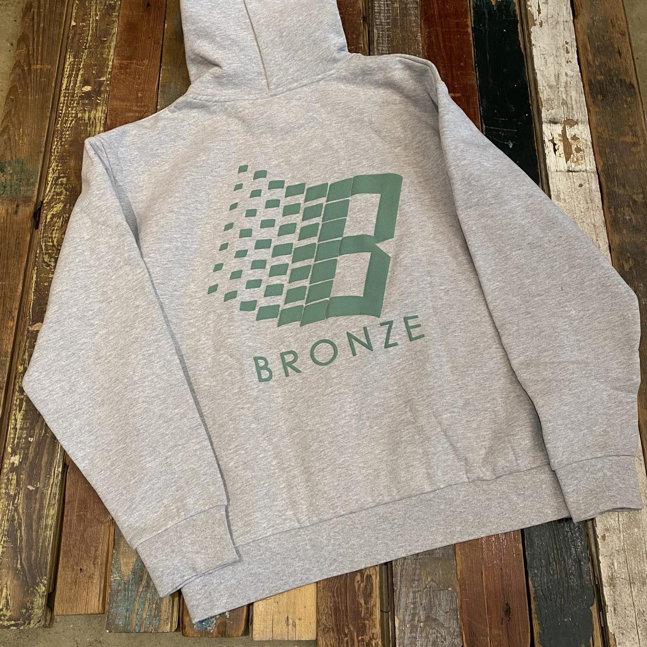 Bronze 56K [Logo Puff Print] Hoody *Grey*